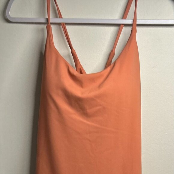 Halara Softlyzero™ Plush Backless Active Dress in Sun Baked  Color Size L - Picture 4 of 8